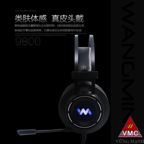Tai nghe gaming Wangming WM9800 